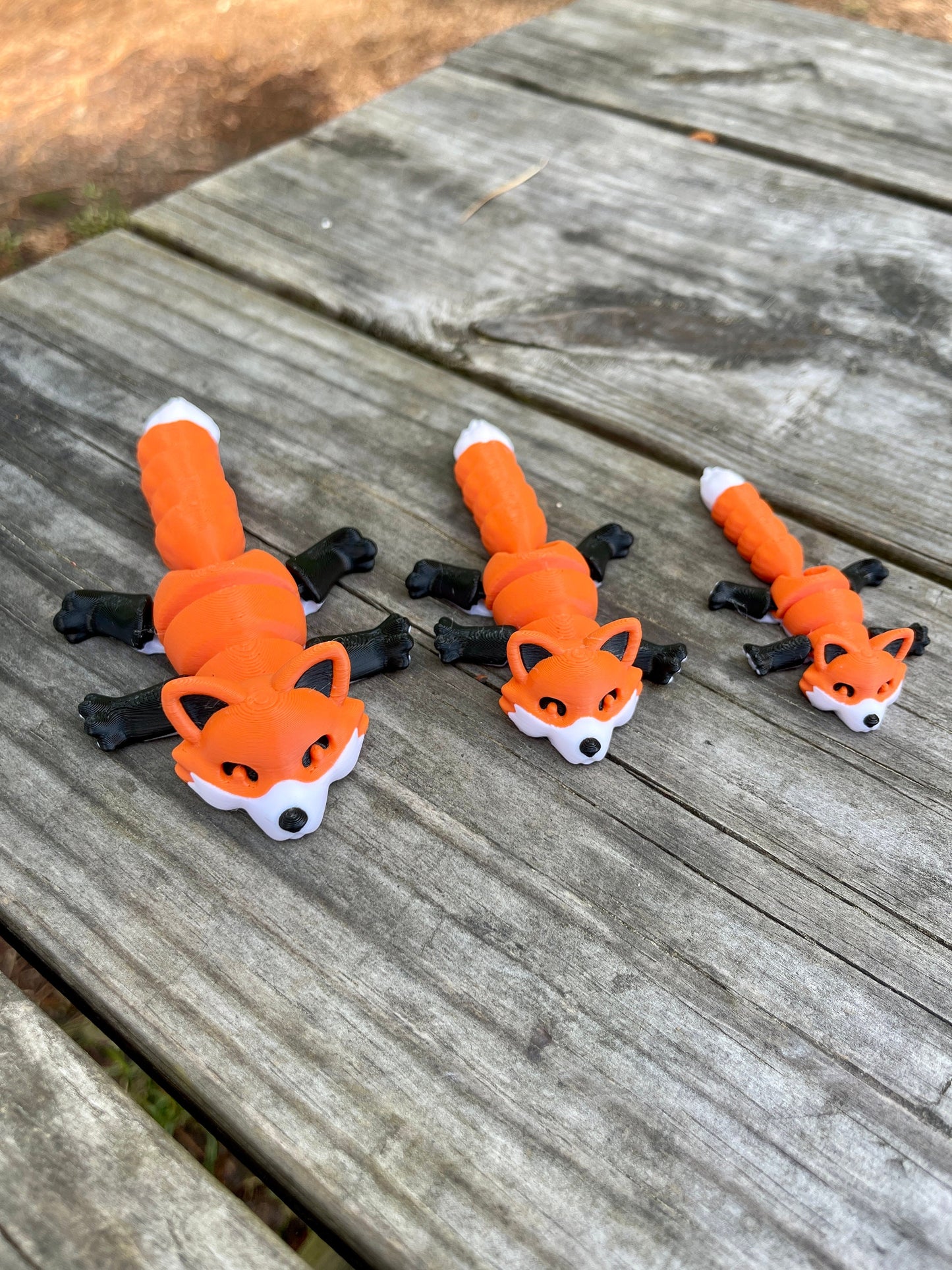 Articulated Orange Fox