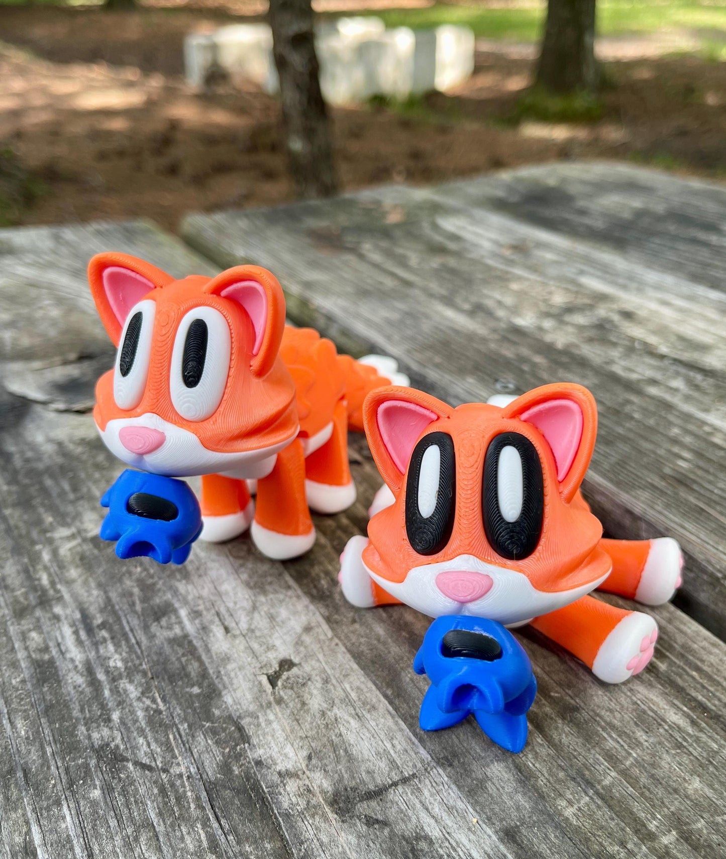 Cat with Magnetic Fish | Flexi Gift