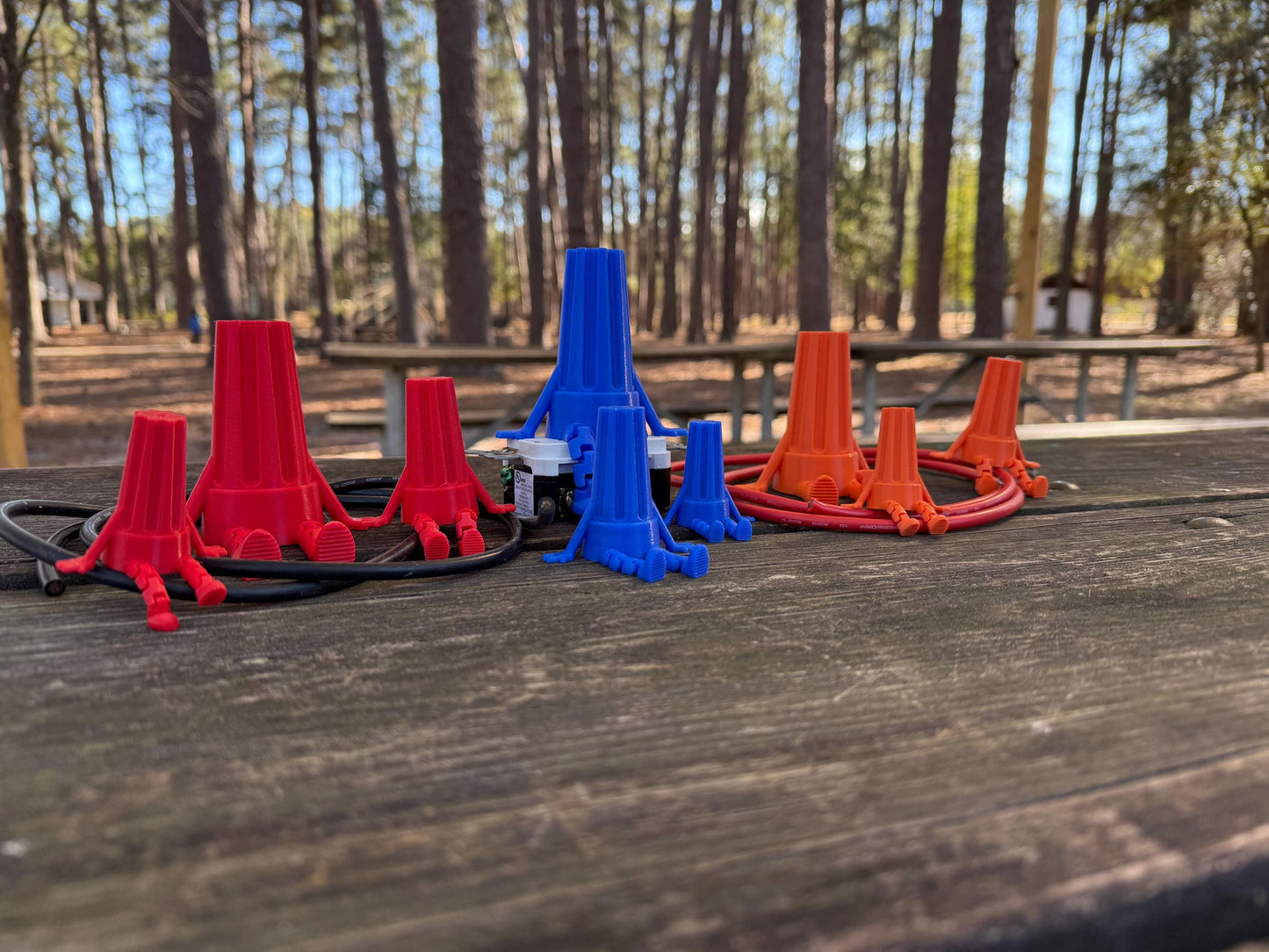 Wire Nut Buddy Figurine 3D Printed