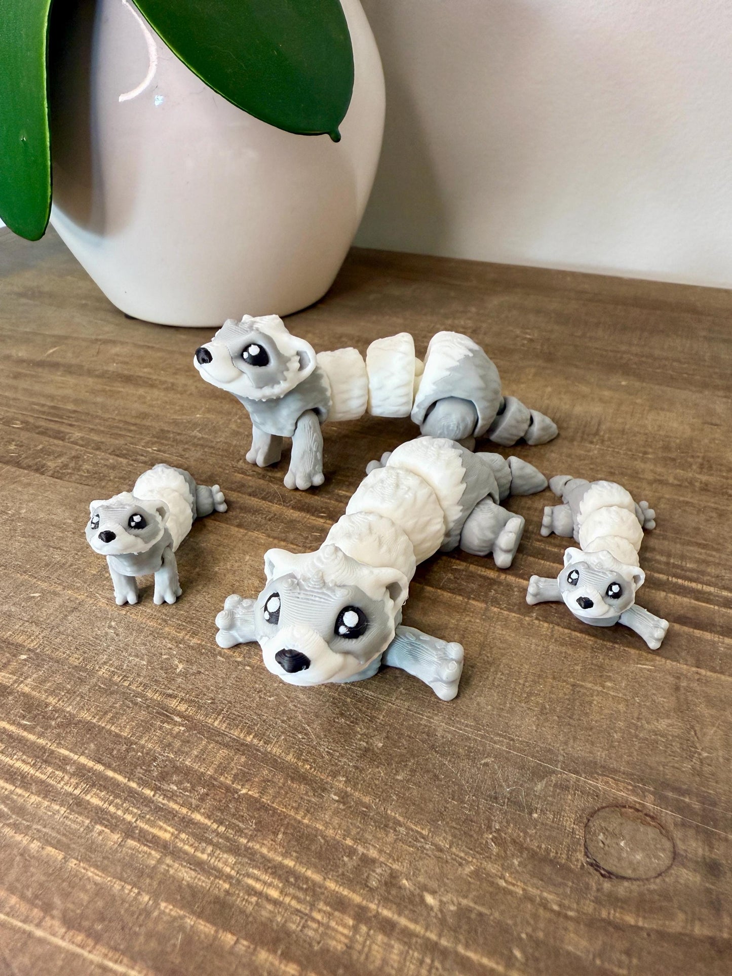 Ferret Toy Articulated 3D Printed