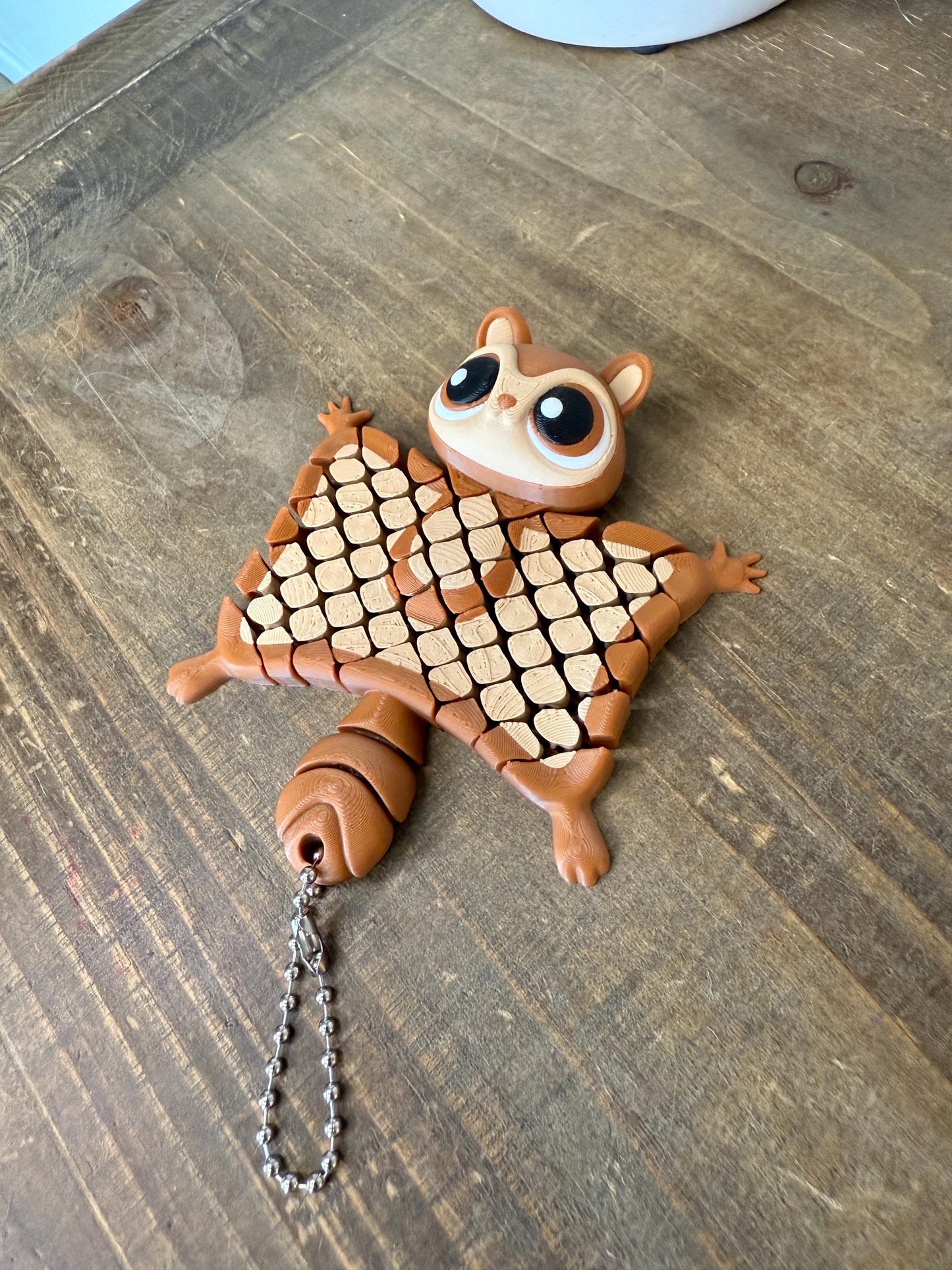 3D Printed Mesh Flying Squirrel