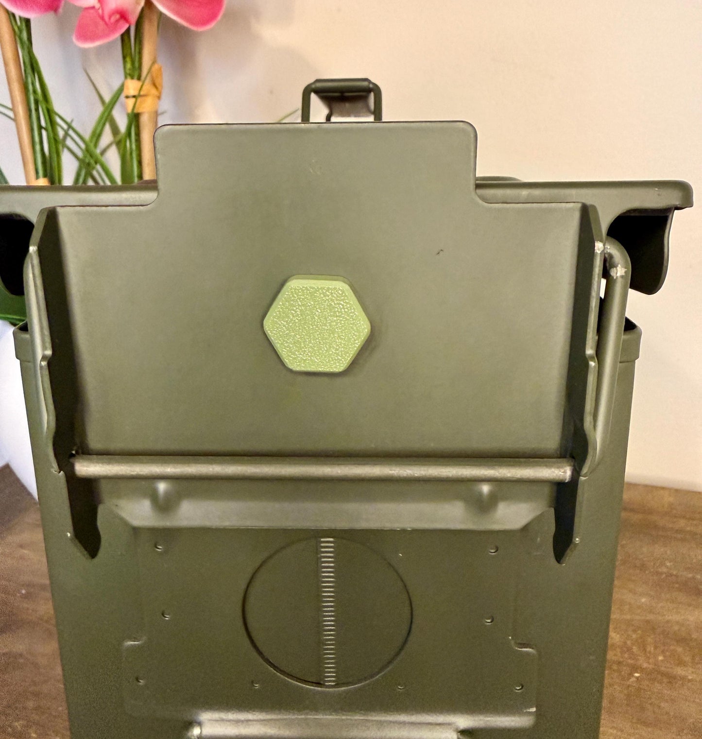 Ammo Can Caliber Label | Screw-In Ammo Can Tag | 3D Printed | Choose Caliber | Range & Safe Storage Organization | Not a Sticker