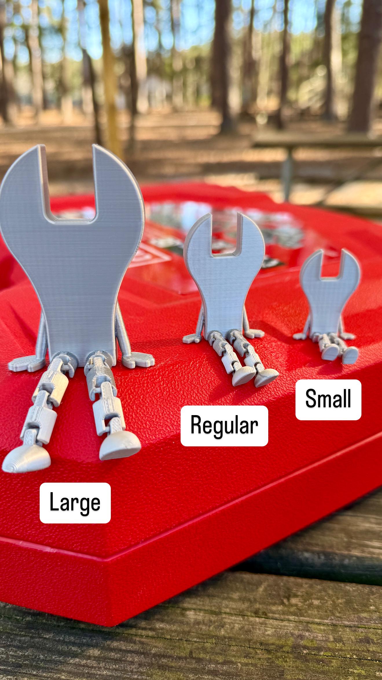 Wrench Buddy - 3D printed Funny Tool Gift, Mechanic Decor