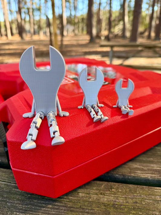 Wrench Buddy - 3D printed Funny Tool Gift, Mechanic Decor