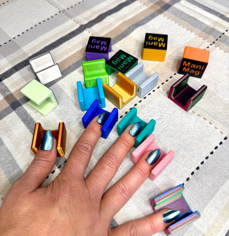 Mani-Mag 2.0 - The Original 3D printed Velvet Nails
