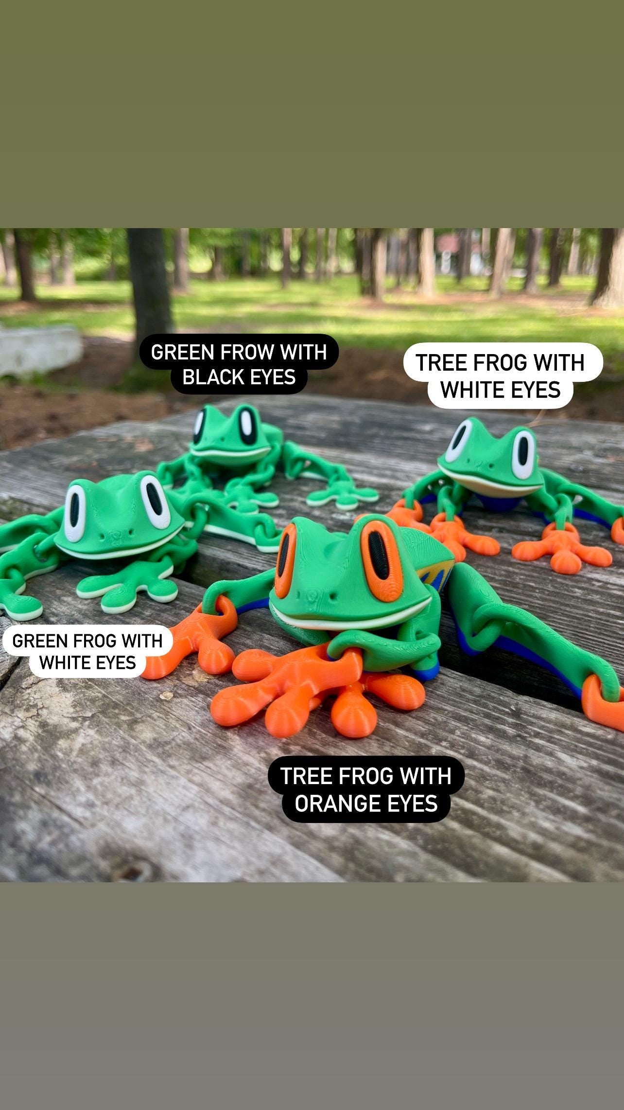 Articulating Frog Magnetic Toy