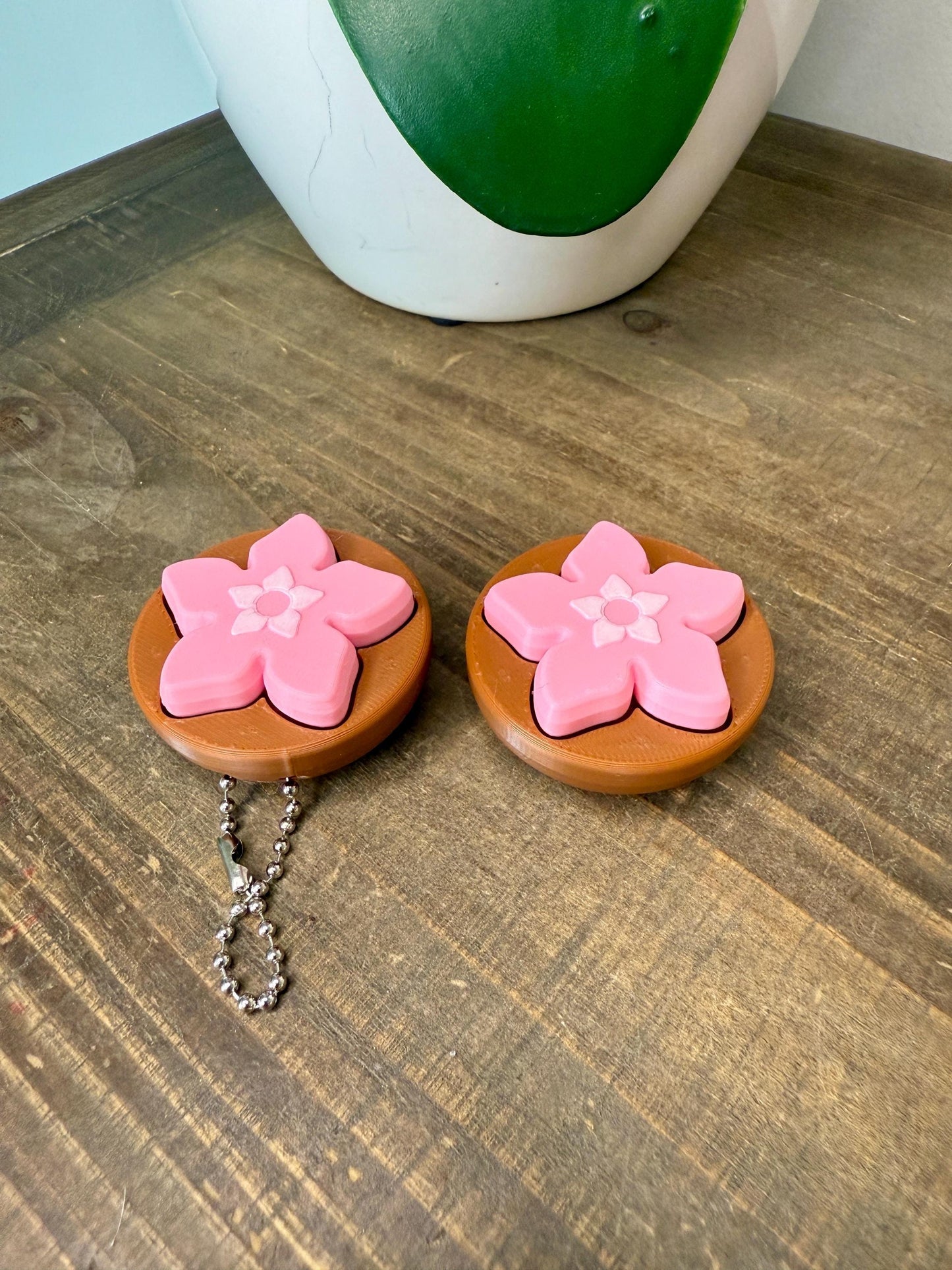 Flower Clicker Fidget Toy – Sunflower, Forget-Me-Not, Hibiscus