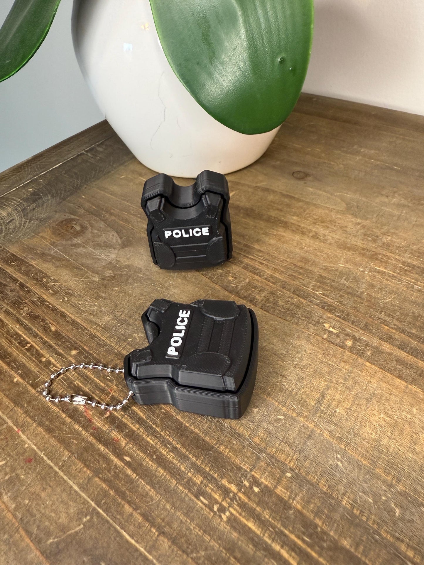 First Responder Fidget Clickers – Firefighter Badge, EMS Star of Life, Police Vest