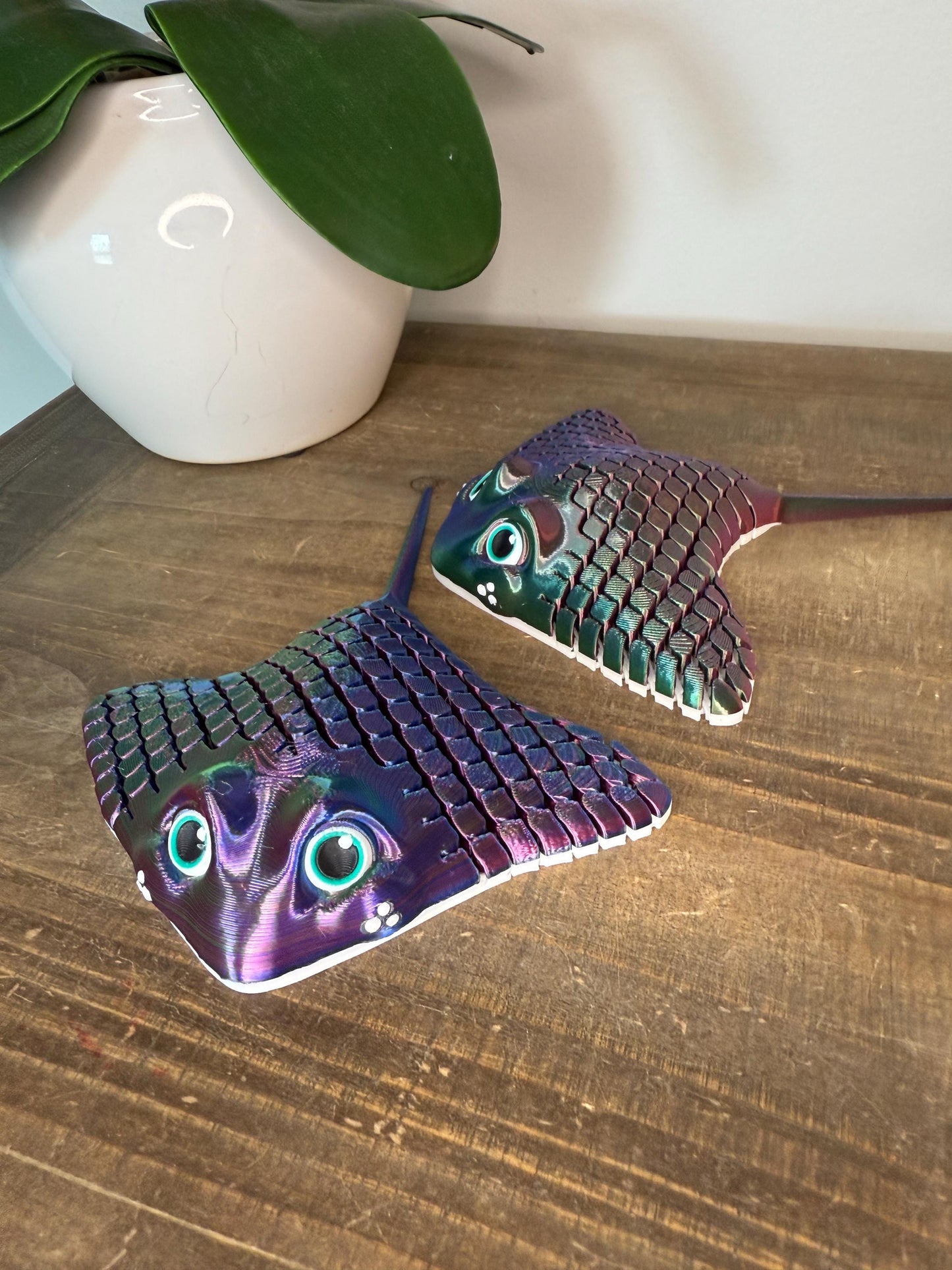 The Ocean’s Coolest Desk Buddy – 3D Printed Articulated Stingray Toy