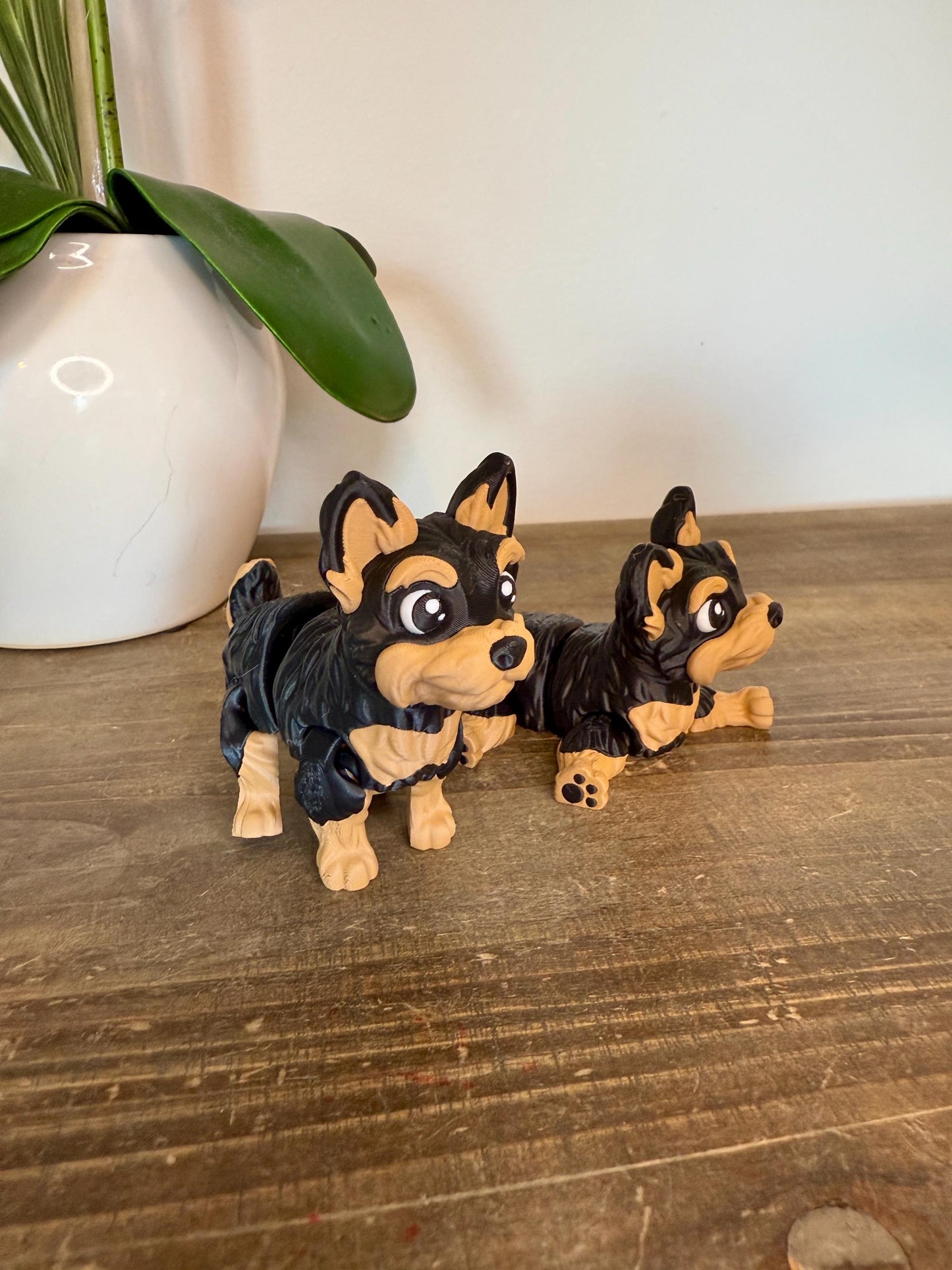 Adorable 3D Printed Articulated Yorkshire Terrier
