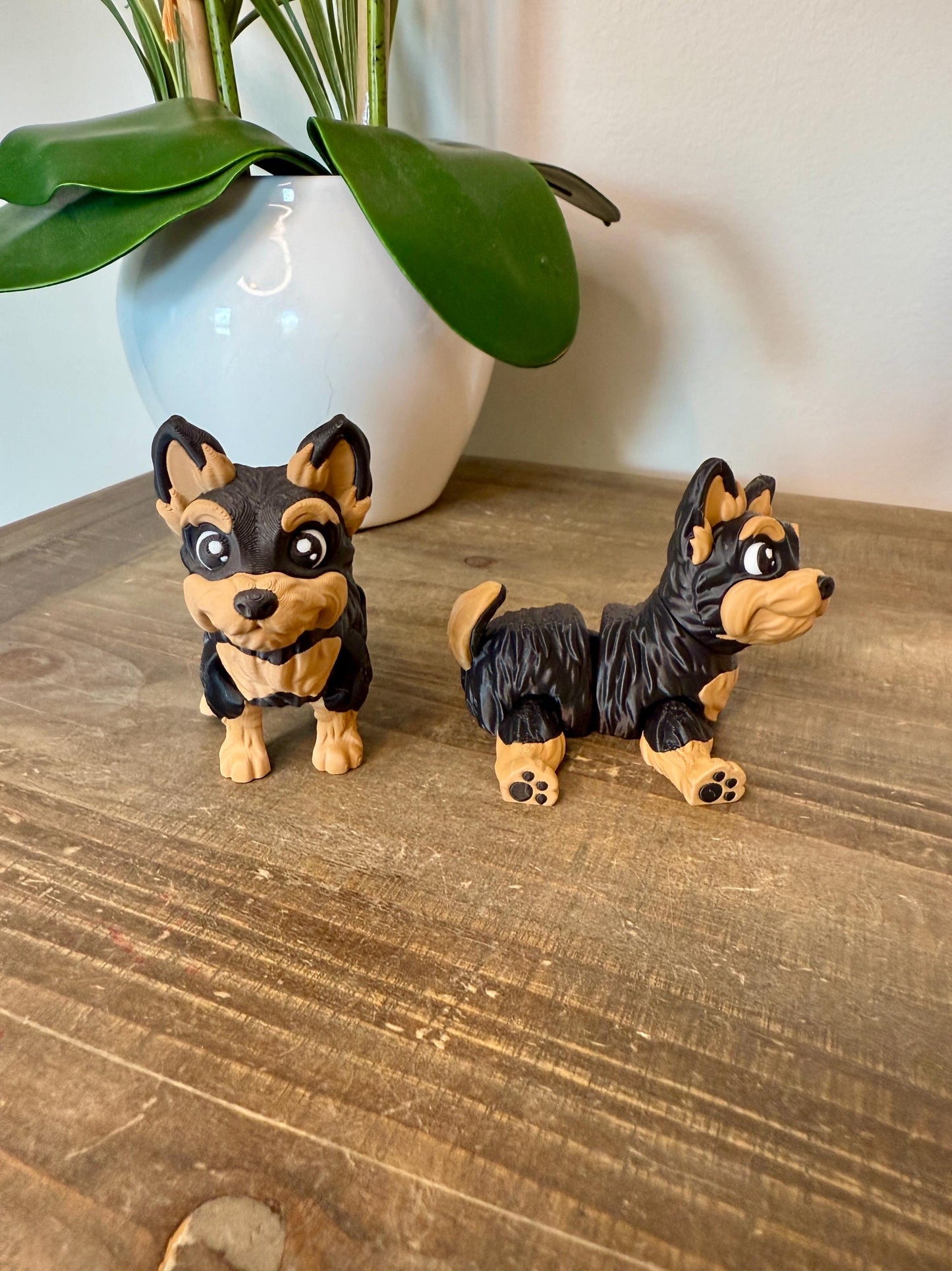 Adorable 3D Printed Articulated Yorkshire Terrier