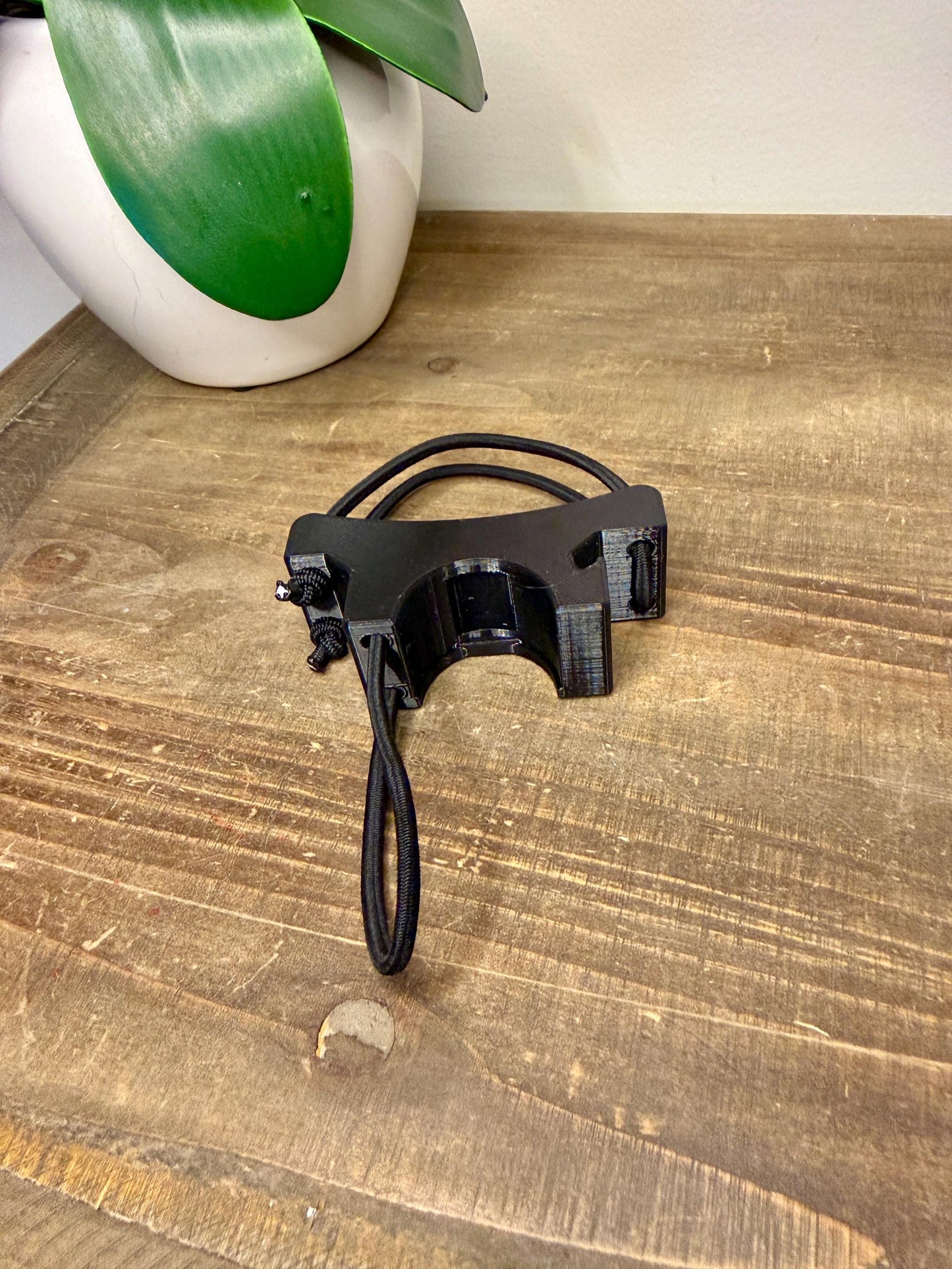 Goodman Style Dive Torch Handle for OrcaTorch ZD710 MK2 | PETG + Bungee | Hands-Free Scuba Light Mount | Adjustable Underwater Light Holder