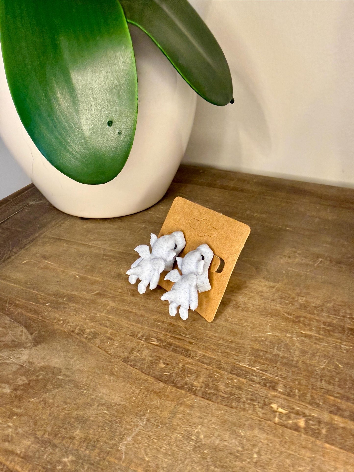 Gargoyle Chomper Earrings | Gothic Monster Jewelry | Cute Gargoyle Earrings | 3D Printed Spooky Earrings | Fantasy Creature Gift