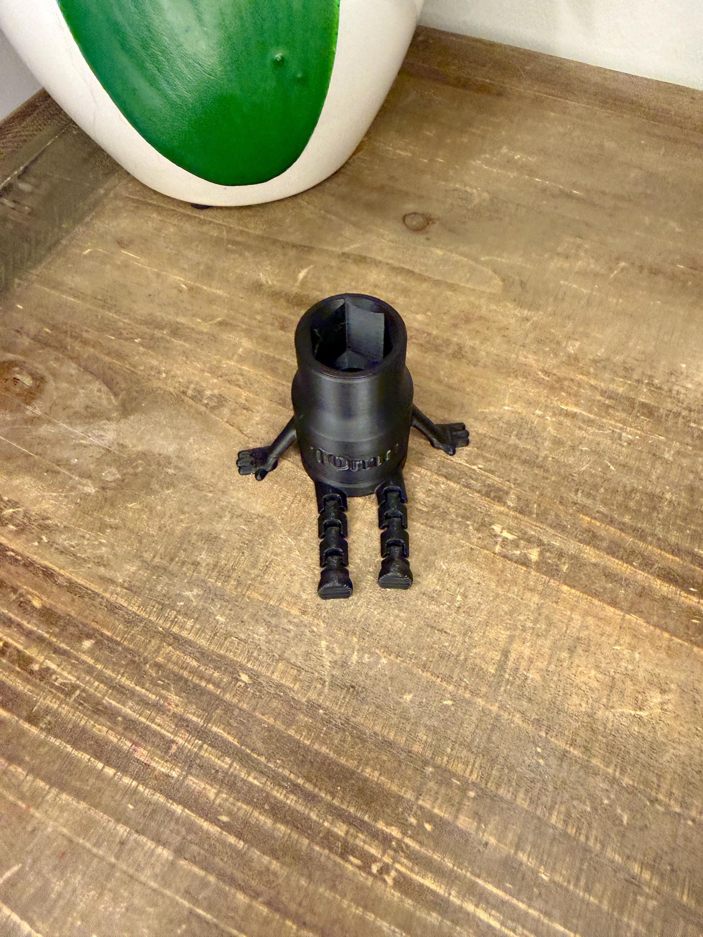 Magnetic 10mm Socket Figure | Mechanic Stocking Stuffer | Funny Car Repair Gift | 3D Printed Shop Buddy