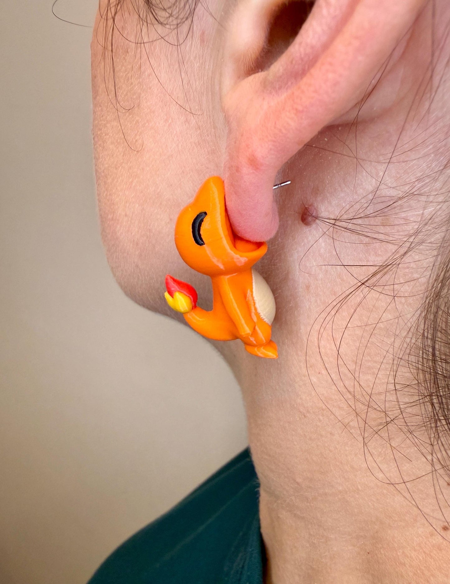 Mini Monster Earrings | Choose Your Creature | Lightweight Gamer Studs | 3D Printed Fantasy Jewelry | Cute Gamer Gift